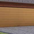Секционные гаражные ворота DoorHan RSD01 с пружинами растяжения